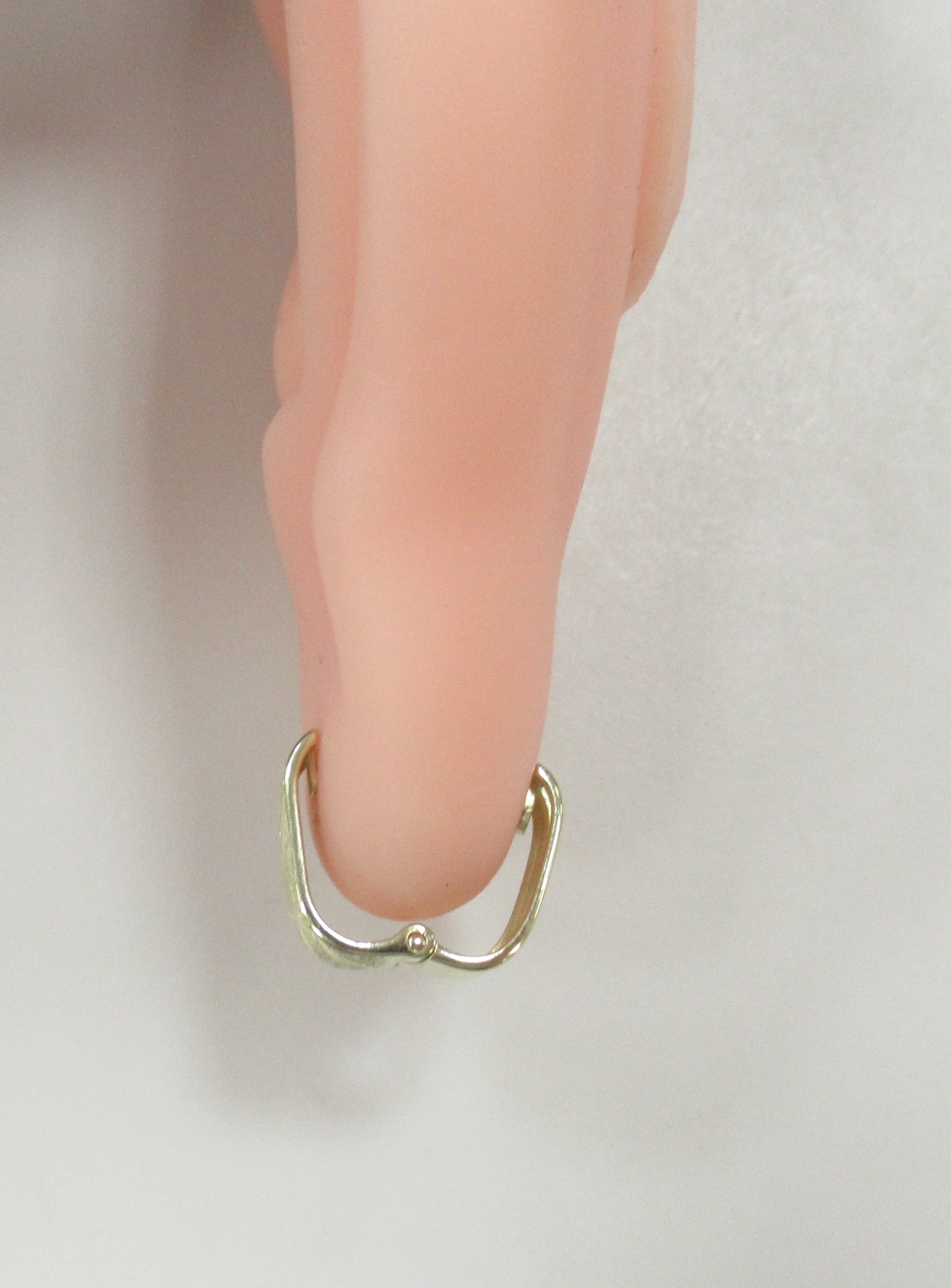 Серьги из желтого золота